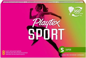 Playtex Sport Tampons Super Absorbency, 8count