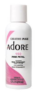 Adore Semi-Permanent Haircolor #192 Pink Petal 4Oz Adore Semi-Permanent Haircolor #192 Pink Petal 4Oz