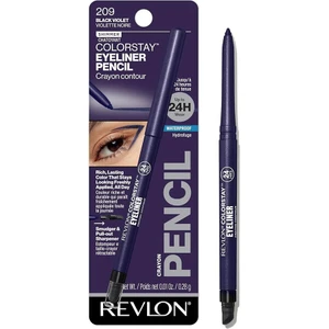 REVLON ColorStay Pencil Waterproof Eyeliner With Built-In Sharpener 209 Black Violet