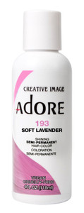 Adore Semi-Permanent Haircolor #193 Soft Lavender 4Oz Adore Semi-Permanent Haircolor #193 Soft Lavender 4Oz