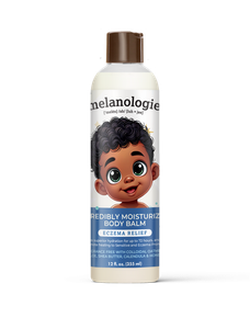 Melanologie Incredibly Moisturizing Body Balm Eczema Relief, 12 OZ