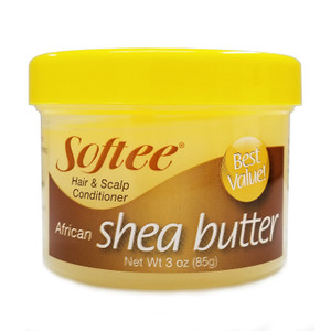 Softee African Shea Butter Hair & Scalp Conditione​r, 3 Oz