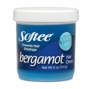 Softee Bergamot Hair Dressing Product, Blue, 5 OZ