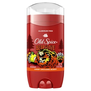 Old Spice Aluminum Free Men's Deodorant, Invisible Solid Stick, Bearglove, 3.0 oz