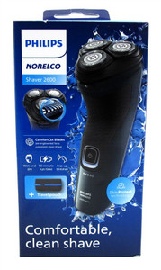 Philips Norelco Shaver 2600 + Travel Pouch Rechargeable Philips Norelco Shaver 2600 + Travel Pouch Rechargeable
