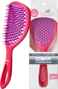 Conair All Brush Detangle Fast Dry, Pink
