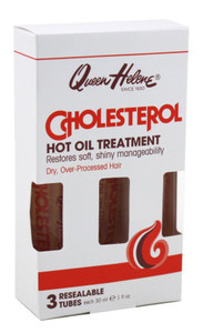Queen Helene Cholesterol Hot Oil Treatment 3 Ct 1Oz Tubes