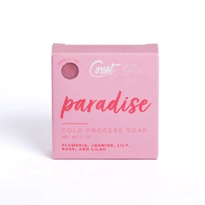 Cosset Cold Process Palm Free Soap, Paradise
