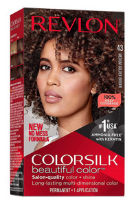 Revlon Colorsilk #43 Medium Golden Brown Revlon Colorsilk #43 Medium Golden Brown