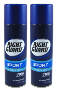 Right Guard Sport 6Oz Aerosol Powder Dry 48Hr Antiperspirant Right Guard Sport 6Oz Aerosol Powder Dry 48Hr Antiperspirant