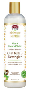 African Pride Curl Milk & Detangler Aloe/Coconut 12Oz African Pride Curl Milk & Detangler Aloe/Coconut 12Oz