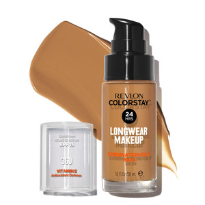 REVLON ColorStay Longwear Foundation for Combination & Oily Skin 360 Golden Caramel