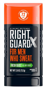 Right Guard Xtreme Defense Fresh Blast Solid 2.6Oz 72Hr Right Guard Xtreme Defense Fresh Blast Solid 2.6Oz 72Hr