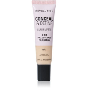 REVOLUTION Conceal and Define Full Coverage Tube Foundation F2NC, 0.77 oz