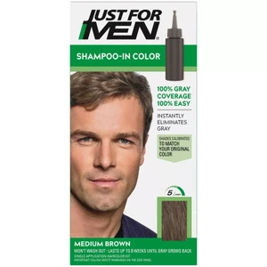 Just For Men Shampoo Hair Color, Medium Brown