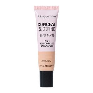 REVOLUTION Conceal and Define Full Coverage Tube Foundation F8.5NW, 0.77 oz
