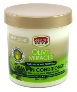 African Pride Olive Miracle Conditioner Leave-In 15Oz Jar African Pride Olive Miracle Conditioner Leave-In 15Oz Jar