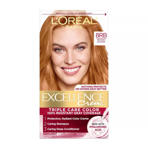 Loreal Paris Excellence Hair Color, 8RB Reddish Blonde