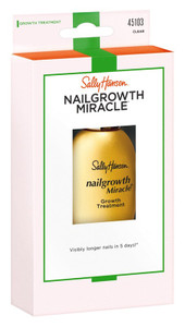 Sally Hansen Nail Growth Miracle Growth Trt Clr 0.45Oz Sally Hansen Nail Growth Miracle Growth Trt Clr 0.45Oz