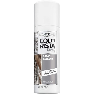 Loreal Paris Colorista Spray, 01 Silver, 2oz