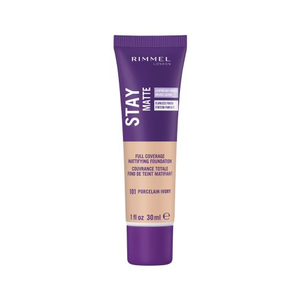 Rimmel Stay Matte Foundation 101 Porcelain Ivory, 1 Oz