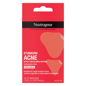 Neutrogena Stubborn Acne Ultra-Thin Blemish Patches, 10count