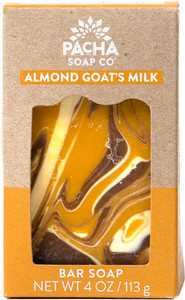 Pacha Soap Co. Bar Almond Goats Milk, 4oz