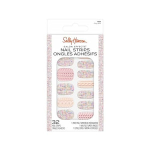 Sally Hansen Salon Effects Nail Strips Nail Polish Cozy Knit, 32 count