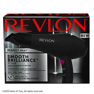Revlon Smooth Brilliance Hair Dryer Black, 1875Watts