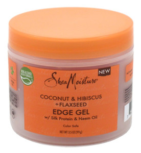 Shea Moisture Coconut&Hibiscus + Flaxseed Gel Edge 3.5Oz Shea Moisture Coconut&Hibiscus + Flaxseed Gel Edge 3.5Oz
