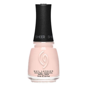 China glaze Nail Lacquer, Sheer Finish, Pink Silk
