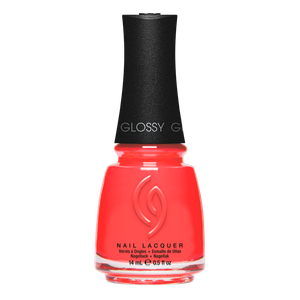 China glaze Nail Lacquer, Glossy Finish, Sun Set the Mood
