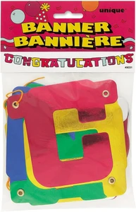 Unique BANNER CONGRATULATIONS