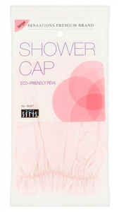 Siris Shower Cap Vinyl Lined Large Assorted Colors Siris Shower Cap Vinyl Lined Large Assorted Colors