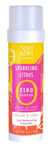 Soft & Dri Deodorant Sparkling Citrus Zero Aluminum 3Oz Soft & Dri Deodorant Sparkling Citrus Zero Aluminum 3Oz