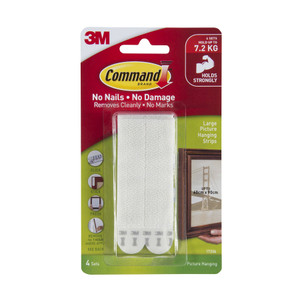 Command Picture Hanging Strips Large, 4 ct