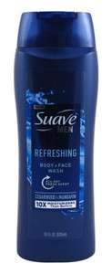 Suave Body + Face Wash Men 18Oz Refreshing Cedarwood Suave Body + Face Wash Men 18Oz Refreshing Cedarwood