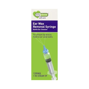 Flents Ear Wax Removal Syringe Ear Cleaning Tool Reusable Ear Irrigation Kit, 1 Count