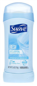 Suave Deodorant 2.6Oz 48Hr Fresh Invisible Solid Suave Deodorant 2.6Oz 48Hr Fresh Invisible Solid