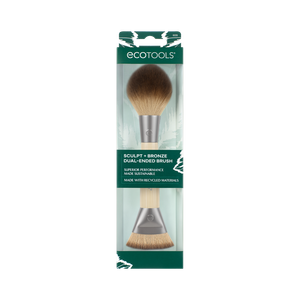EcoTools Sculpt + Bronze Dual, Ended Brush