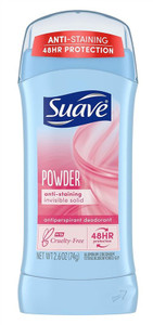 Suave Deodorant 2.6Oz 48Hr Powder Invisible Solid Suave Deodorant 2.6Oz 48Hr Powder Invisible Solid