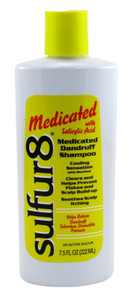 Sulfur8 Medicated Dandruff Shampoo Salicylic 7.5Oz Sulfur8 Medicated Dandruff Shampoo Salicylic 7.5Oz