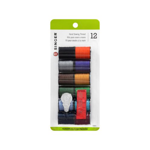 SINGER THREAD DARK 12 SPOOLS