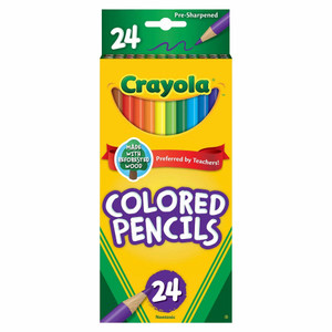 Crayola Colored Pencils, 24 count