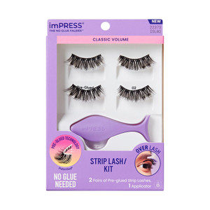 Kiss The No Glue Falsies Classic Volume, 2count