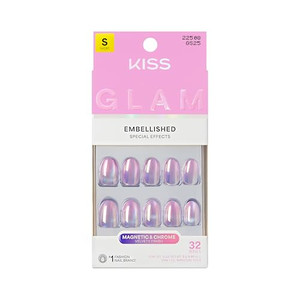 Kiss Glam Premium Faux Nails, One N Only