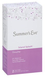 Summers Eve Douche Twin 4.5Oz Island Splash Summers Eve Douche Twin 4.5Oz Island Splash