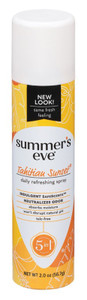 Summers Eve Freshening Spray 2Oz Tahitian Sunset Summers Eve Freshening Spray 2Oz Tahitian Sunset