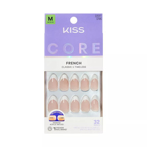Kiss Core French Faux Nail Collection, Curiosity