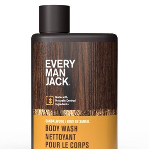EVERY MAN JACK Body Wash Sandalwood, 3 oz